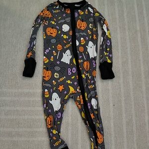 Little Sleepies Halloween Themed Pajamas Sz 12-18M